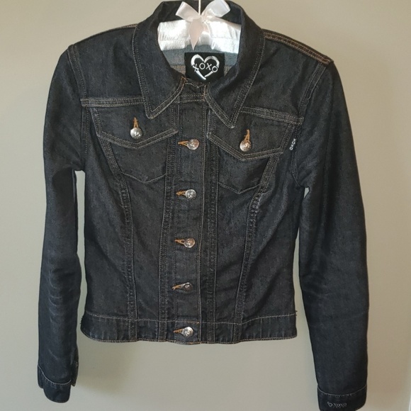 Dark denim jean jacket - Picture 5 of 7